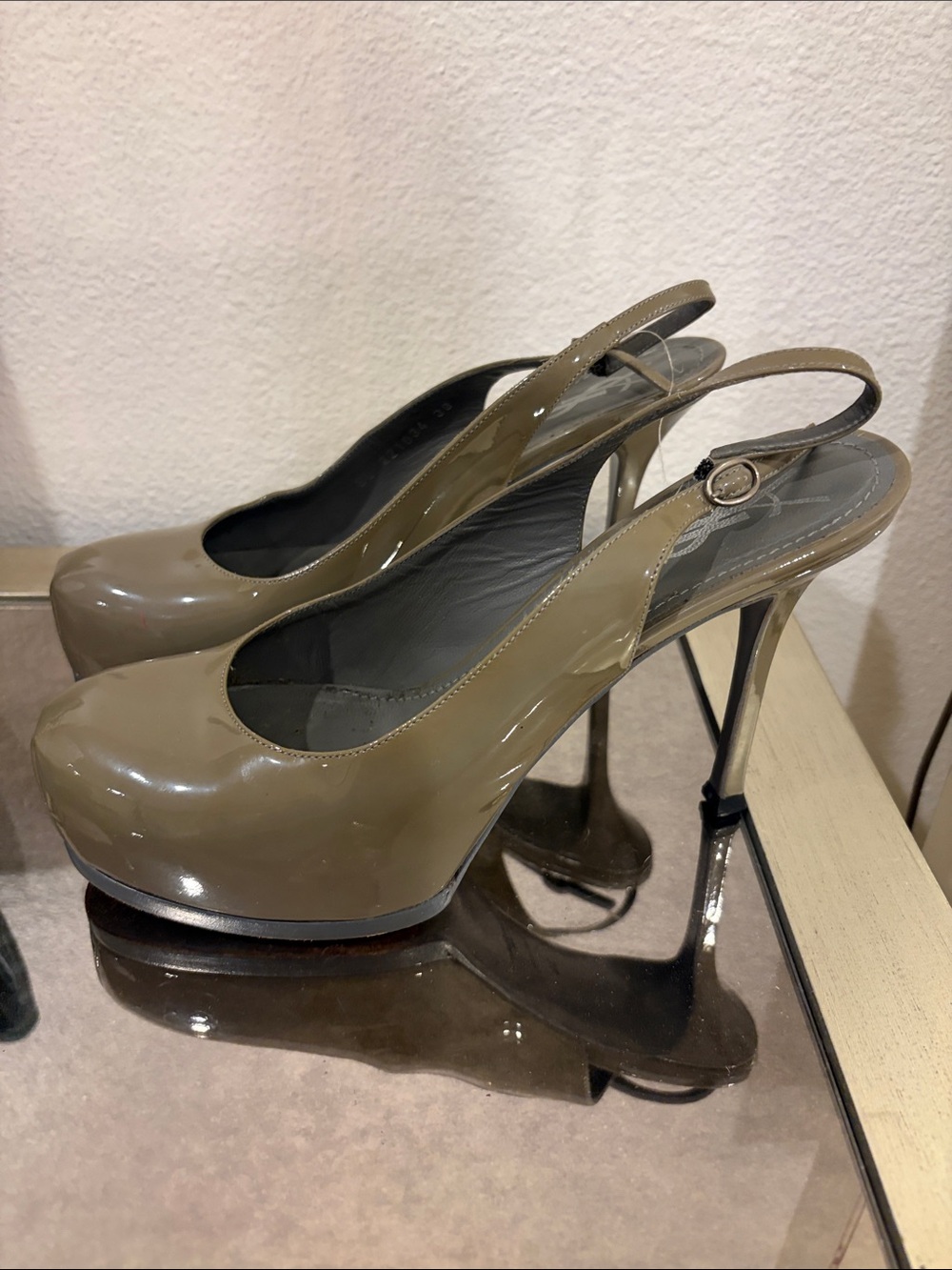 YSL vintage heels